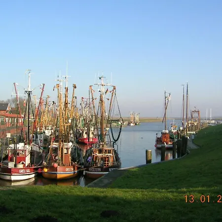 Ferienwohnung Steuerbord Greetsiel Exterior foto